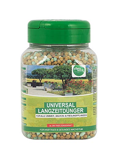 PFLANZWERK® Pflanzkübel Universal Langzeitdünger Blumenerde Premium Dünger 500g *LANGZEITWIRKUNG* *MINERALISCH* *DEUTSCHE QUALITÄTSWARE* von Pflanzwerk