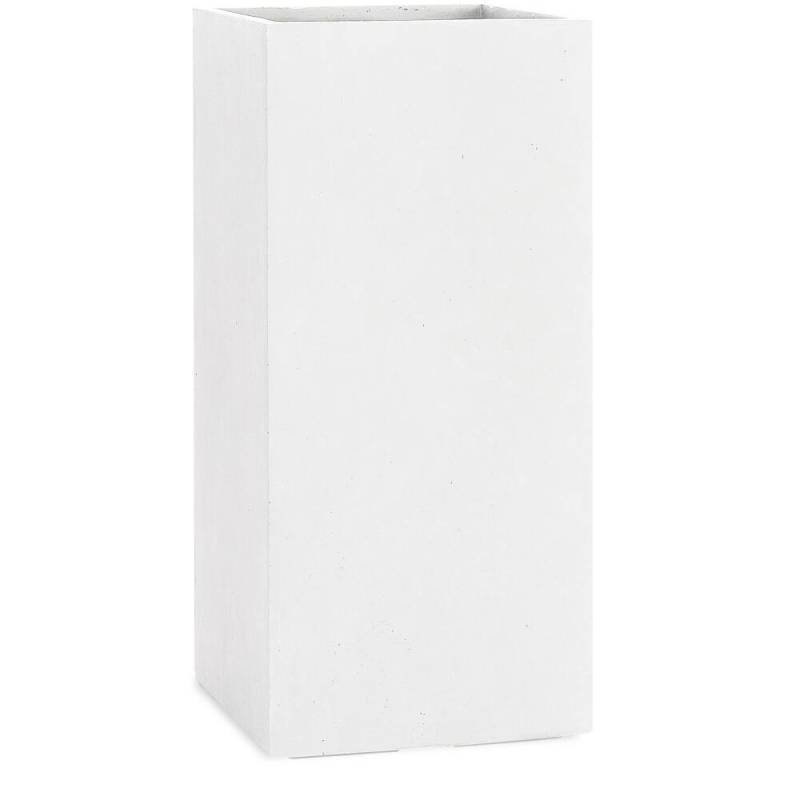 XXL Pflanzkübel TOWER in Weiß - 100cm x 50cm x 50cm von Pflanzwerk