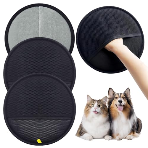Tierhaarentferner Handschuh 3er Pack – Doppelseitiger Fell Magnet Handschuh für Hunde & Katzen, Atmungsaktiv mit Anti-Statik-Funktion, Wiederverwendbar & Leicht zu Reinigen Tierhaarentferner Handschuh 3er Pack – Doppelseitiger Fell Magnet Handschuh für Hunde & Katzen, Atmungsaktiv mit Anti-Statik-Funktion, Wiederverwendbar & Leicht zu Reinigen von Pflarosa