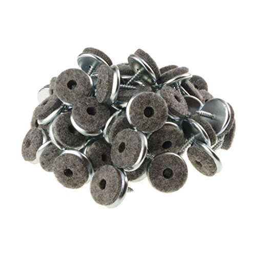 Pflege-Profi Filzgleiter aus Metall zum Schrauben Ø 35 mm, 50 Stück Pflege-Profi Filzgleiter aus Metall zum Schrauben Ø 35 mm, 50 Stück von Pflege-Profi