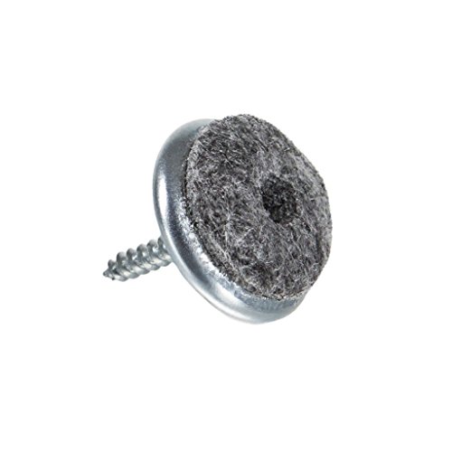 Filzgleiter aus Metall zum Schrauben Ø 18 mm, 4 Stück Filzgleiter aus Metall zum Schrauben Ø 18 mm, 4 Stück von Pflege-Profi