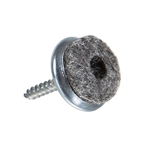 Filzgleiter aus Metall zum Schrauben Ø 20 mm, 16 Stück Filzgleiter aus Metall zum Schrauben Ø 20 mm, 16 Stück von Pflege-Profi