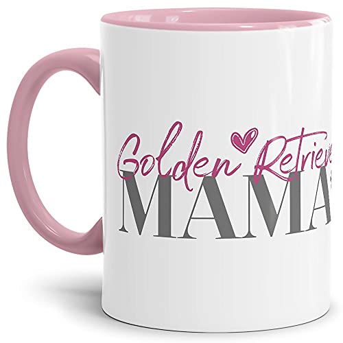 Tasse für Hundebesitzer - Hunderassen Mama - Persönliche Geschenkidee - Hundetasse für Hundemamas Golden Retriever - 300 ml von PfotenSchild