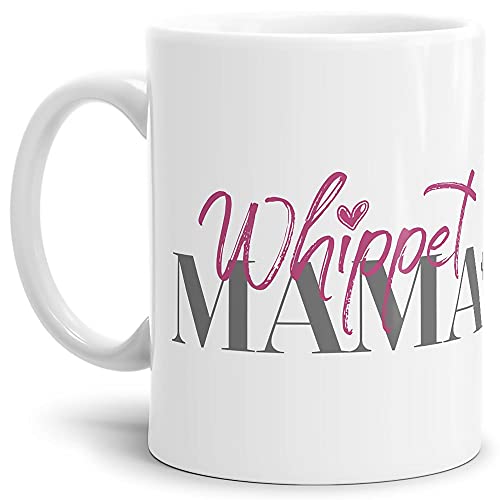 Tasse für Hundebesitzer - Hunderassen Mama - Persönliche Geschenkidee - Hundetasse für Hundemamas Whippet - 300 ml von PfotenSchild