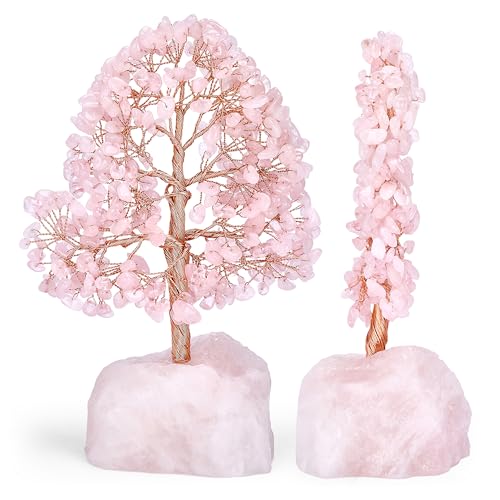 Pfotenolymp Kristall-Bonsai-Baum, Rosenfarbe, Feng Shui Bonsai aus Kupfer-Metall. Multifunktionaler Geldbaum für Chakra-Balance, Reiki-Heilung, Meditation und Rituale -16cm x 9cm Pfotenolymp Kristall-Bonsai-Baum, Rosenfarbe, Feng Shui Bonsai aus Kupfer-Metall. Multifunktionaler Geldbaum für Chakra-Balance, Reiki-Heilung, Meditation und Rituale -16cm x 9cm von Pfotenolymp
