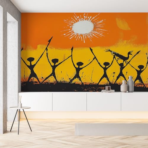Afro-Dekor Ethno Tribal Seide Tapete Kinderzimmer Afrikanische India Graffiti Vintage Sonne Fototapete 3D Effekt 250x175 cm Tapeten Selbstklebende Wandtapete Panorama Wanddeko Wohnzimmer Schlafzimmer Afro-Dekor Ethno Tribal Seide Tapete Kinderzimmer Afrikanische India Graffiti Vintage Sonne Fototapete 3D Effekt 250x175 cm Tapeten Selbstklebende Wandtapete Panorama Wanddeko Wohnzimmer Schlafzimmer von Pggong