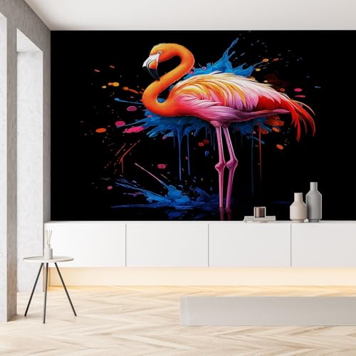 Flamingo Tropische Vogel Seide Tapete Wohnzimmer Graffiti Tintenspritzer Fototapete Wallpaper 450x315 cm Wandtapete Selbstklebende Tapeten 3D Effekt Panorama Wanddeko Schlafzimmer Flamingo Tropische Vogel Seide Tapete Wohnzimmer Graffiti Tintenspritzer Fototapete Wallpaper 450x315 cm Wandtapete Selbstklebende Tapeten 3D Effekt Panorama Wanddeko Schlafzimmer von Pggong
