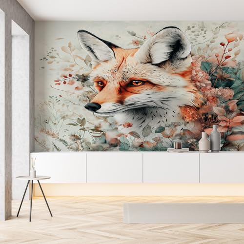 Fuchs Wildtiere Jungle Pflanze Seide Tapete Kinderzimmer Bauernhaus Wildblumen Floral Fototapete 3D Effekt 250x175 Tapeten Selbstklebende Wandtapete Panorama Wanddeko Wohnzimmer Schlafzimmer Fuchs Wildtiere Jungle Pflanze Seide Tapete Kinderzimmer Bauernhaus Wildblumen Floral Fototapete 3D Effekt 250x175 Tapeten Selbstklebende Wandtapete Panorama Wanddeko Wohnzimmer Schlafzimmer von Pggong