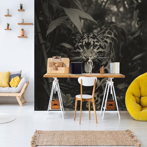 Leoparden Jungle Wildtier Seide Tapete Kinderzimmer Tropische Tier Bambus Blatter Modern Fototapete 3D Effekt 250x175 cm Tapeten Selbstklebende Wandtapete Panorama Wanddeko Wohnzimmer Schlafzimmer Leoparden Jungle Wildtier Seide Tapete Kinderzimmer Tropische Tier Bambus Blatter Modern Fototapete 3D Effekt 250x175 cm Tapeten Selbstklebende Wandtapete Panorama Wanddeko Wohnzimmer Schlafzimmer von Pggong