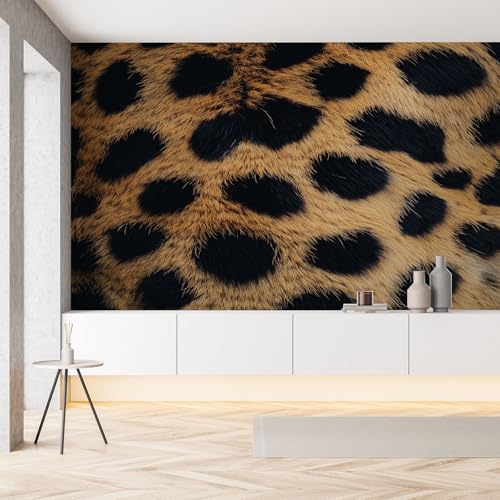 Leopardenmuster Tier Gedruckt Seide Tapete Kinderzimmer Modern Realistische Fototapete 3D Effekt 250x175 cm Tapeten Selbstklebende Wandtapete Panorama Wanddeko Wohnzimmer Schlafzimmer Leopardenmuster Tier Gedruckt Seide Tapete Kinderzimmer Modern Realistische Fototapete 3D Effekt 250x175 cm Tapeten Selbstklebende Wandtapete Panorama Wanddeko Wohnzimmer Schlafzimmer von Pggong