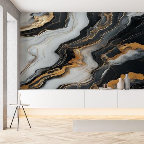 Marmoriert Marmor Optik Luxus Fototapete Tapete Schwarz Gold Marmor Muster Aquarell Selbstklebende Tapeten 150x105 cm 3D Effekt Wandtapete Panorama Wallpaper Wanddeko Wohnzimmer Kinderzimmer Marmoriert Marmor Optik Luxus Fototapete Tapete Schwarz Gold Marmor Muster Aquarell Selbstklebende Tapeten 150x105 cm 3D Effekt Wandtapete Panorama Wallpaper Wanddeko Wohnzimmer Kinderzimmer von Pggong