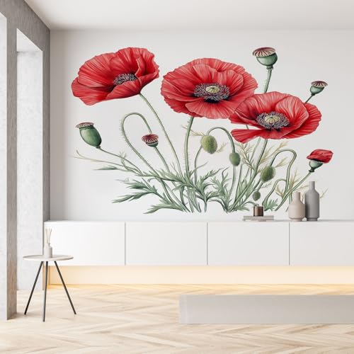 Mohnblume Blütenblatt Blatter Fototapete Tapete Natur Floral Pastoral Pflanze Selbstklebende Tapeten 150x105 cm 3D Effekt Wandtapete Panorama Wallpaper Wanddeko Wohnzimmer Kinderzimmer Dekoration Mohnblume Blütenblatt Blatter Fototapete Tapete Natur Floral Pastoral Pflanze Selbstklebende Tapeten 150x105 cm 3D Effekt Wandtapete Panorama Wallpaper Wanddeko Wohnzimmer Kinderzimmer Dekoration von Pggong
