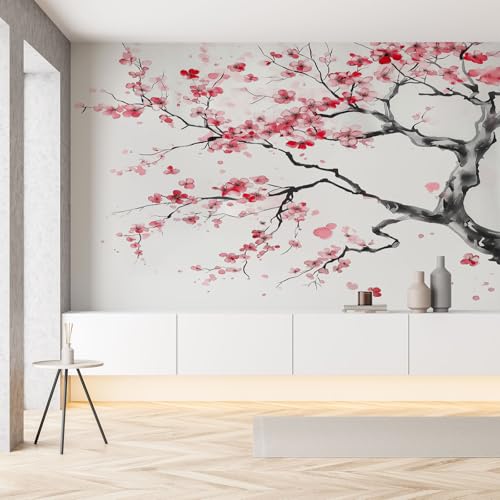 Pflaumenblüte Kirschblüten Seide Tapete Wohnzimmer Aquarell Blumenzweige Orientalisch Fototapete Wallpaper 450x315 cm Wandtapete Selbstklebende Tapeten 3D Effekt Panorama Wanddeko Schlafzimmer Pflaumenblüte Kirschblüten Seide Tapete Wohnzimmer Aquarell Blumenzweige Orientalisch Fototapete Wallpaper 450x315 cm Wandtapete Selbstklebende Tapeten 3D Effekt Panorama Wanddeko Schlafzimmer von Pggong