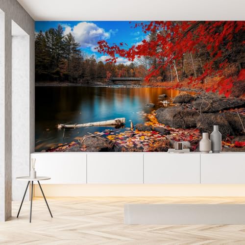 Selbstklebende Tapete Natur Jungle Wald Pflanze See Baum Laub Fototapete 3D Effekt Dschungel Himmel Landschaft Wandtapete Seide Tapeten 100x70 cm Wallpaper Wanddeko Tapete Wohnzimmer Kinderzimmer Selbstklebende Tapete Natur Jungle Wald Pflanze See Baum Laub Fototapete 3D Effekt Dschungel Himmel Landschaft Wandtapete Seide Tapeten 100x70 cm Wallpaper Wanddeko Tapete Wohnzimmer Kinderzimmer von Pggong
