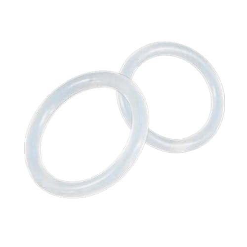 8.6 mm X 172.8 mm X 190 mm, Weiße VMQ-Gummi-O-Ringe, Dichtungen, 2 Stück 8.6 mm X 172.8 mm X 190 mm, Weiße VMQ-Gummi-O-Ringe, Dichtungen, 2 Stück von Pgqjfks