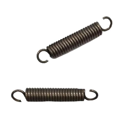 Doppelhaken-Zugfedern aus Federstahl, 1.8mmx12mmx70mm, Zugfeder mit offenem Haken, 2 Stück Doppelhaken-Zugfedern aus Federstahl, 1.8mmx12mmx70mm, Zugfeder mit offenem Haken, 2 Stück von Pgqjfks