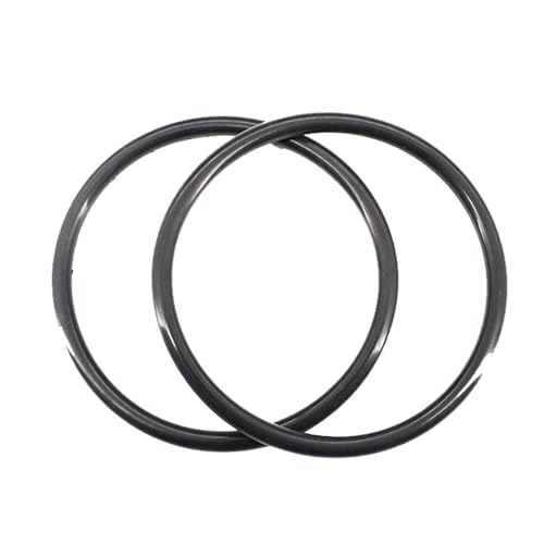 NBR O-Ring Dichtung, 6mmx100mmx112mm, Schwarz O Ring Dichtung 2 Stück von Pgqjfks