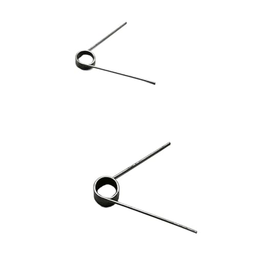 Torsionsfeder 65Mn Federstahl, 30 mm Fußlänge, 9 Rundungen-60 Grad, Linkshänderfeder, 10 Stück Torsionsfeder 65Mn Federstahl, 30 mm Fußlänge, 9 Rundungen-60 Grad, Linkshänderfeder, 10 Stück von Pgqjfks