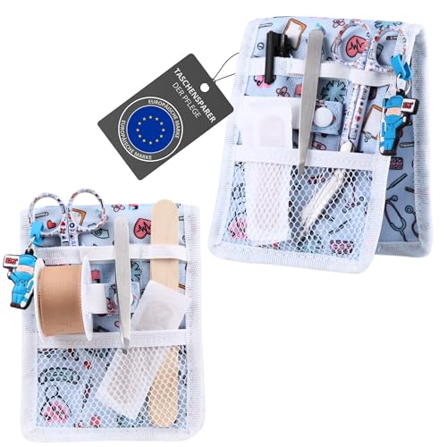 Ph Pro Heat Krankenschwester Tasche für Arbeit mit Magnet - Pflege Tasche - Kankenhaus Zubehör - Schwesterntasche mit Multifunktionalen Fächern - Krankenpflege Organizer. von Ph Pro Heat