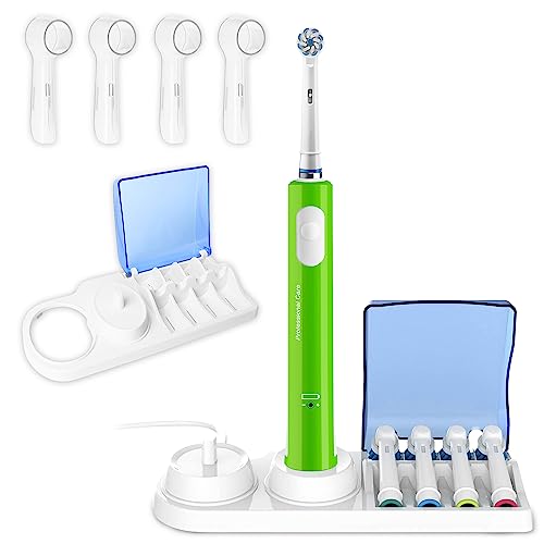 Ph Pro Heat Zahnbürstenhalter Elektrische Zahnbürste mit Kappe - Elektrische Zahnbürste Halterung - Zahnbürste Halter Weiß kompatible mit Oral B mit 4 Zahnbürsten Schutzkappe. Ph Pro Heat Zahnbürstenhalter Elektrische Zahnbürste mit Kappe - Elektrische Zahnbürste Halterung - Zahnbürste Halter Weiß kompatible mit Oral B mit 4 Zahnbürsten Schutzkappe. von Ph Pro Heat
