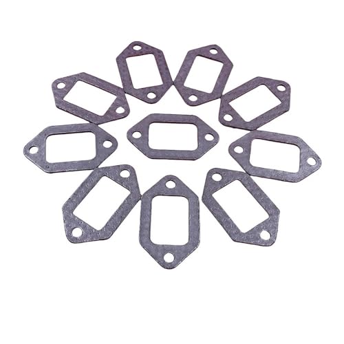 10 stücke Auspuff Dichtung Kit Fit for MS361 MS380 MS381 MS440 MS441 Kettensäge Ersetzen Ersatzteil 1125 149 0601 von PhGKBz