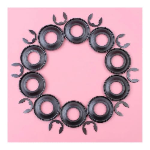 10-teiliges Kupplungsscheiben-E-Clip-Kit passend for 576 575 570 385 372 371 365 362 Kettensäge 503752401, 503272101 von PhGKBz