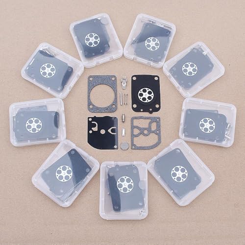 10-teiliges Vergaser-Reparatur- und Rebuild-Kit passend for RB-151 TS410 TS420 Betonkettensägen Nr. 4238 007 1061 von PhGKBz