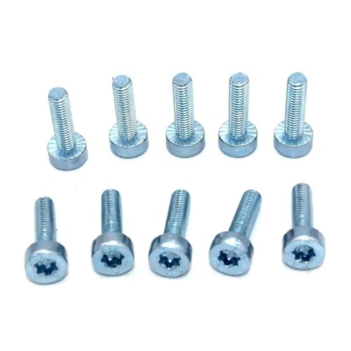 10PK Spline Schraube Bolzen T27 M5X18 Fit for Kettensäge Unkrautfresser Strimmer 9022 340 1010 von PhGKBz