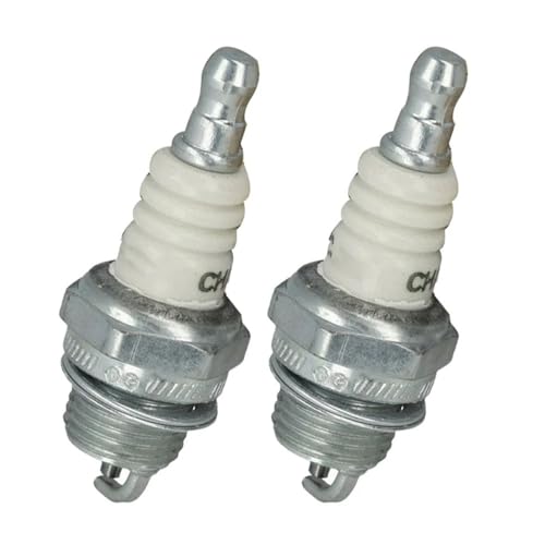 2 PCS Rasenmäher Zündkerze Fit for RCJ7Y Garten Trimmer Gebläse Rasenmäher Blume Stecker Motoren Motoren Power von PhGKBz