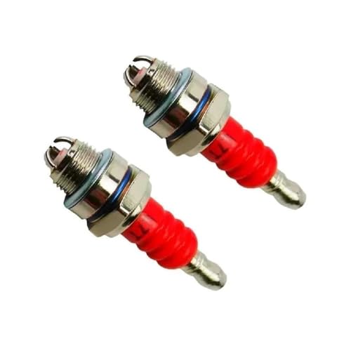 2 STÜCKE 3-seitige Polzündkerze L7TJC Passend for Kettensäge und Bürste Cu Gartenmaschinen Rasenmäher Werkzeugzubehör von PhGKBz