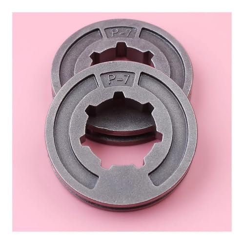 2 stücke 3/8LP 17mm P7 Kettenrad Felge Fit for 017 018 MS170 MS180 021 023 025 MS210 MS230 MS250 Kettensäge Ersatzteile Werkzeug Teil von PhGKBz