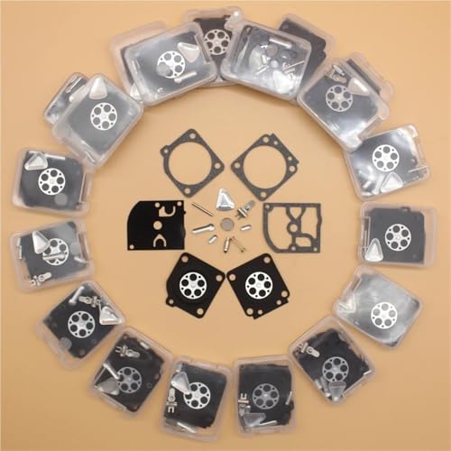 20Pcs Vergaser Membran Reparatur Kit Fit for 020 020T MS191 MS192T MS200T MS 191 192T 200T w/Carb von PhGKBz