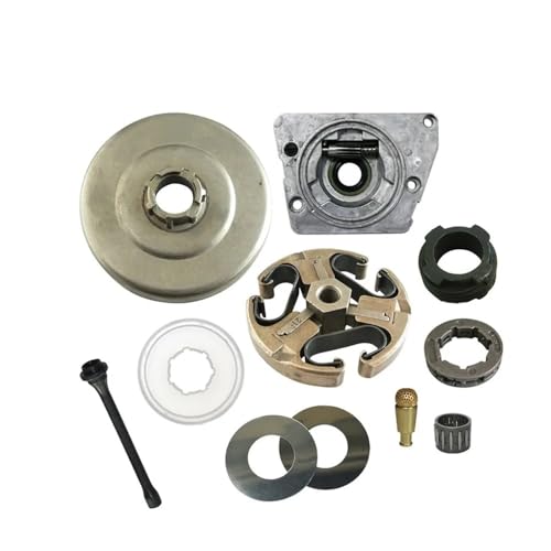 3/8 "Kupplungstrommel Ölpumpe Felgenkettenrad Schneckengetriebesatz Passend for HUS 61 66 266 268 272 272XP Kettensägenteile von PhGKBz