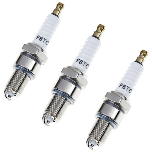 3 Stück Zündkerze passend for F6TC W7DO W7DP L14Y L15Y L15YC 300 415 8332 8415 N10Y N7YC N8Y N9YC N9YCC N9YCX OE001/R04 OE001/T10 OE006 OE010 von PhGKBz
