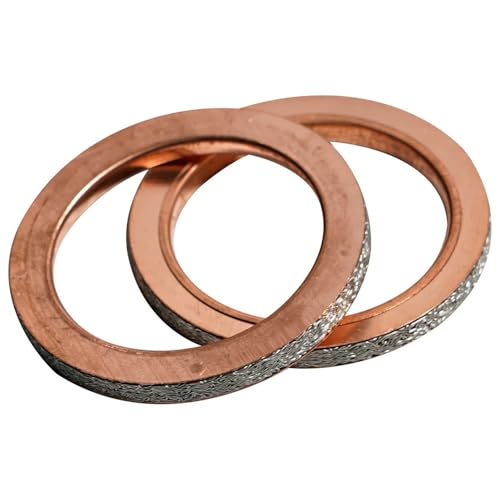 32 * 42 * 3,5 motorrad Auspuffrohr Dichtung Fit for XT660Z Tene 09-13 2015 XT600E XT600 92-00 02 XT600 84-89 XT550 82-83 XT400E 91-92(2pcs) von PhGKBz