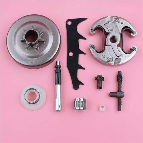 .325 7T Kupplungstrommel passend for Hus 445 450 Kettenspanner Ölpumpe Schneckengetriebesatz Kettensäge Ersatzteile 578097901 503905901 von PhGKBz