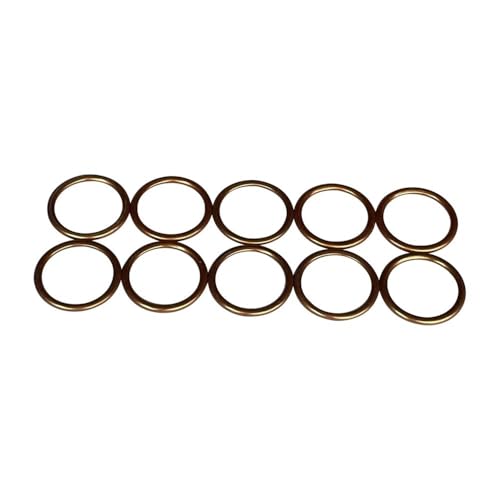 35,5 * 44 * 2,6mm Motorrad Auspuffrohr Dichtung Fit for Kaw Z 750 ZR750 2007-2014 Z800 E-Version ZR800 2013-2015(10pcs) von PhGKBz