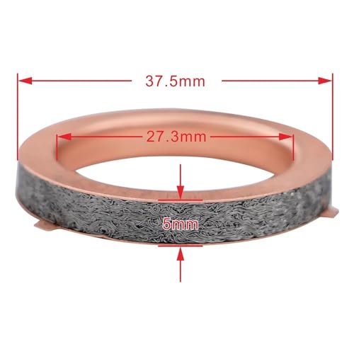 37,5 * 27,3 * 5 motorrad Auspuffrohr Dichtung Fit for Ya GPD150-A N 2017 GPD125-A 2015-2017(1pcs) von PhGKBz