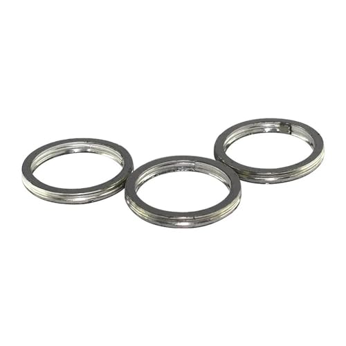 3PCS Auspuff Muf Dichtung Fit for Ya MT-09 FZ09 FJ09 XSR900 YXZ1000R 3PCS Auspuff Muf Dichtung Fit for Ya MT-09 FZ09 FJ09 XSR900 YXZ1000R von PhGKBz