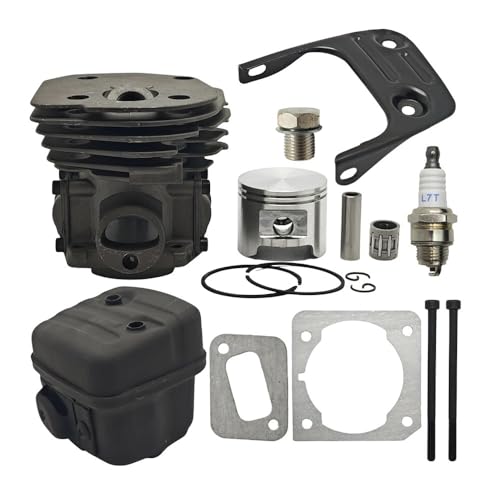 45 mm Zylinderkolben-Auspuffbolzen-Motorsatz passend for 353 340 346 346XP 350 351 345 Kettensägen-Motor-Umbausatz 45 mm Zylinderkolben-Auspuffbolzen-Motorsatz passend for 353 340 346 346XP 350 351 345 Kettensägen-Motor-Umbausatz von PhGKBz