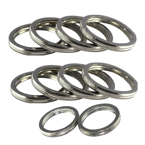 45mm Motorrad Auspuffrohr Header Dichtung Fit for Hon CRF450R 2002-2020 CBR250R CBR250RA 2011-2013 CRF250L 2013-2019 CRF1100 2020(10pcs) von PhGKBz