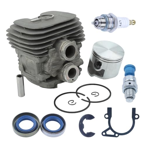 50mm Zylinderkolbendichtungssatz passend for TS410 TS420 TS 410 420 Trennsäge Zündkerze Dekompressionsventil 42380201202 von PhGKBz