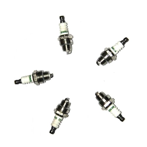 5er-Pack BM6A Zündkerzen L7T BPMR7A RCJ6Y RCJ7Y WSR5F Passend for Gebläse-Kettensäge TS400 TS420 TS460 021 MS180 MS250 FS55 von PhGKBz