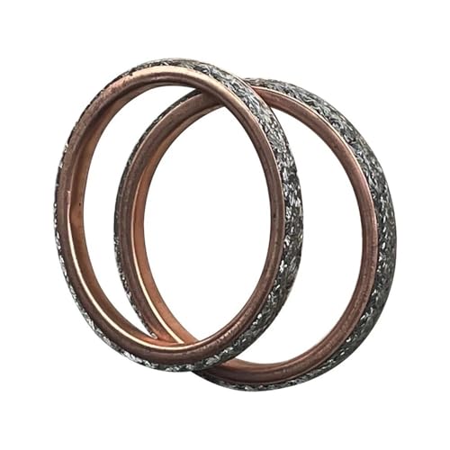 62 * 51 * 5 motorrad Auspuffrohr Dichtung Fit for Suz VZ800 M800 Intr 05-16 Mara 97-03 VZR1800 M1800 06-17 Sac B805 02-03(2pcs) von PhGKBz