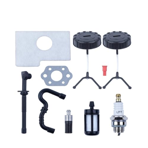 A Gas Heizöl F Leitungskappe Kerze Zündkerze Tune Up Kit Passend for MS170 MS180 017 018 MS 170 180 Kettensäge Vergaserdichtung A Gas Heizöl F Leitungskappe Kerze Zündkerze Tune Up Kit Passend for MS170 MS180 017 018 MS 170 180 Kettensäge Vergaserdichtung von PhGKBz