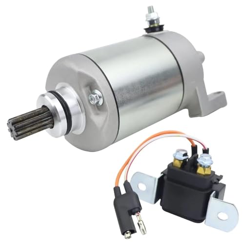 Anlasser und Relais passend for 500 2003–2006 3088069 18647 57-2730 410-54075 SMU0282 500 Anlasser 2003 2004 2005 von PhGKBz