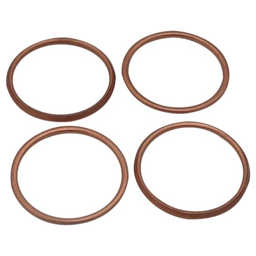 Auspuffrohrdichtung Motorrad Passend for Kaw ZX-6R ZX6R Nin 600 ZX600/98-02 07-15 ZX636/02-15 ZZR600/05-06 ZX10R ZX1000/11-16(4pcs) von PhGKBz