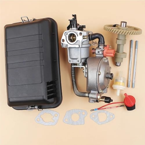 Gasvergaserschraube F Gehäuse Nockenwellensatz Passend for GX160 GX200 168F 5.5HP 6.5HP Motorgeneratorteile von PhGKBz