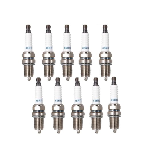 K6RTC Zündkerze Ersetzen Fit for Champ RC12YC NG BKR6ES Kohl 12 132 02-S 12 132 06-S Brig Strat 491055(10PCS) von PhGKBz