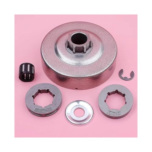 Kettenkupplungstrommel, Kettenradfelge, Lagerscheibe, E-Clip-Kit, passend for MS290 029 MS390 039 MS310 Kettensäge, Ersatzteil for Werkzeug von PhGKBz